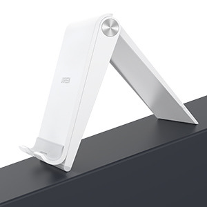 Höhenverstellbare Smartphone / Handy Halterung (11.9 - 20.3 cm) (80704)  - Weiss