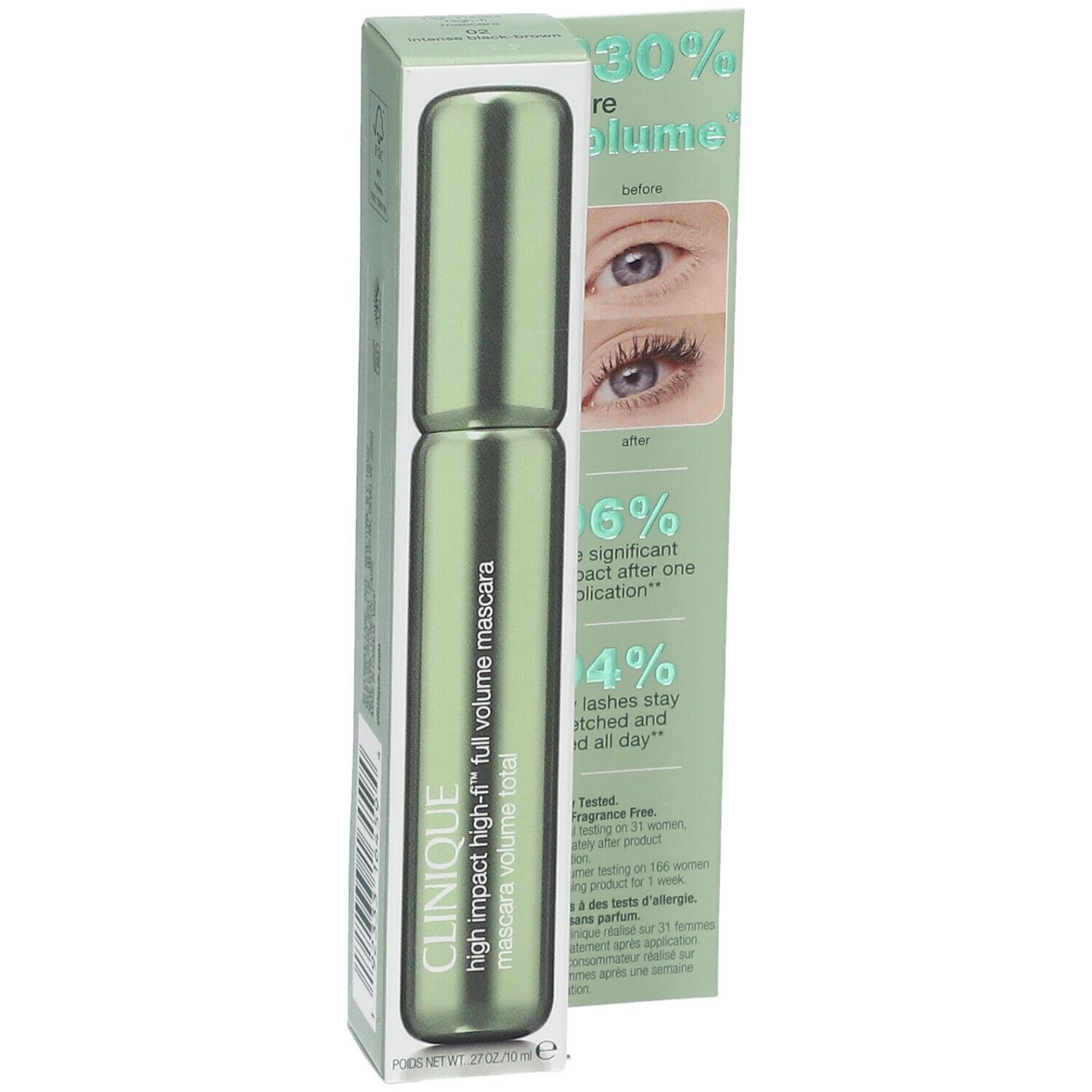 CLINQUE High Impact High-Fi Mascara Brown + Clinique Set GRATIS