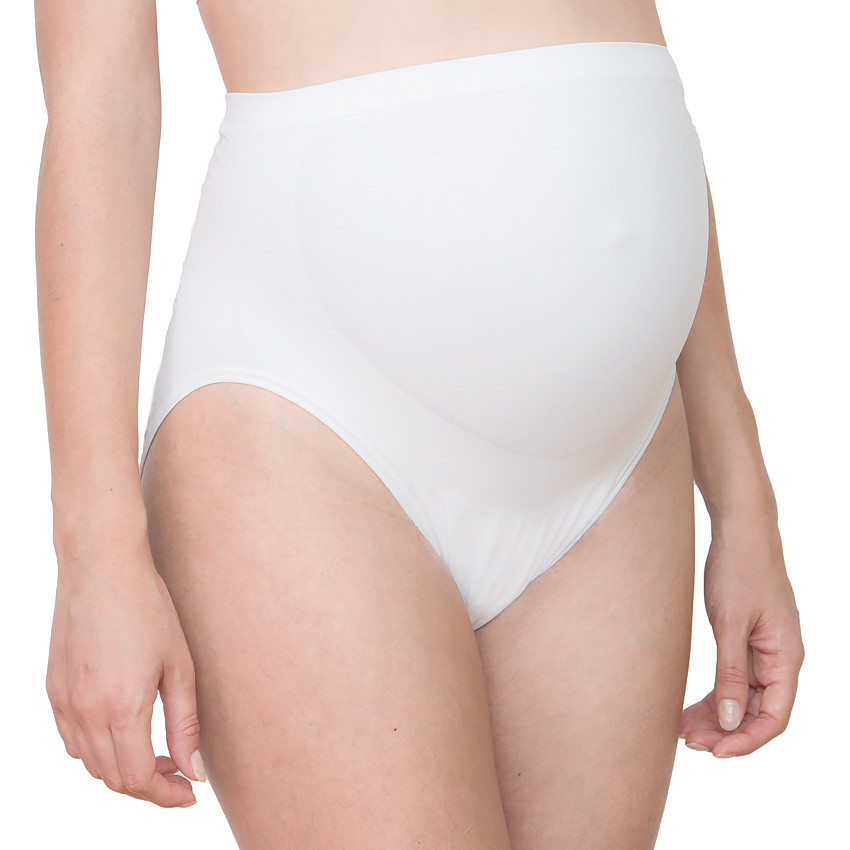 Culotte de grossesse taille haute sans coutures unie