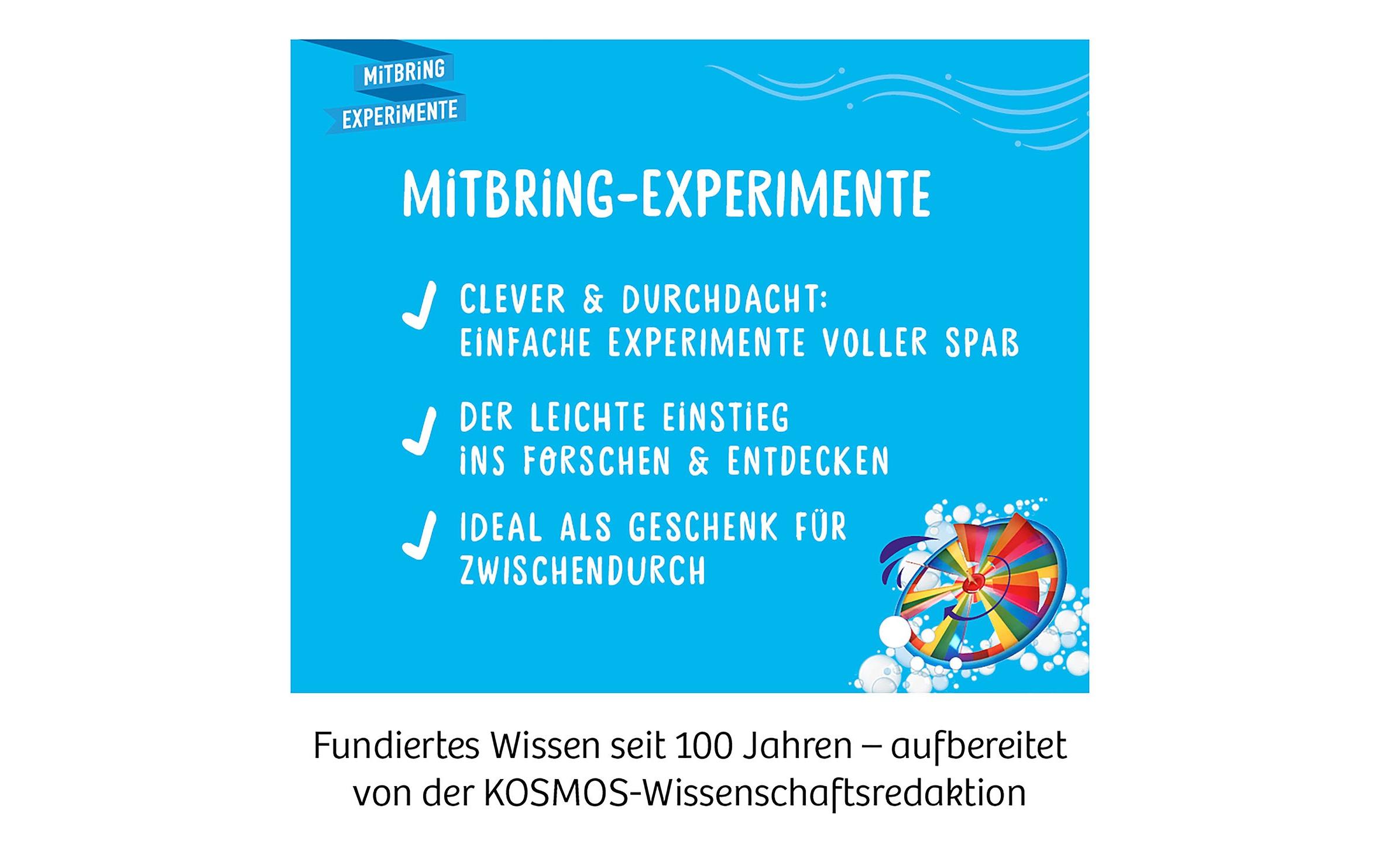 Experimentierkasten Experimente für die BadewanneSpass mit Seifenboot, Wasserrad und Taucherglocke
