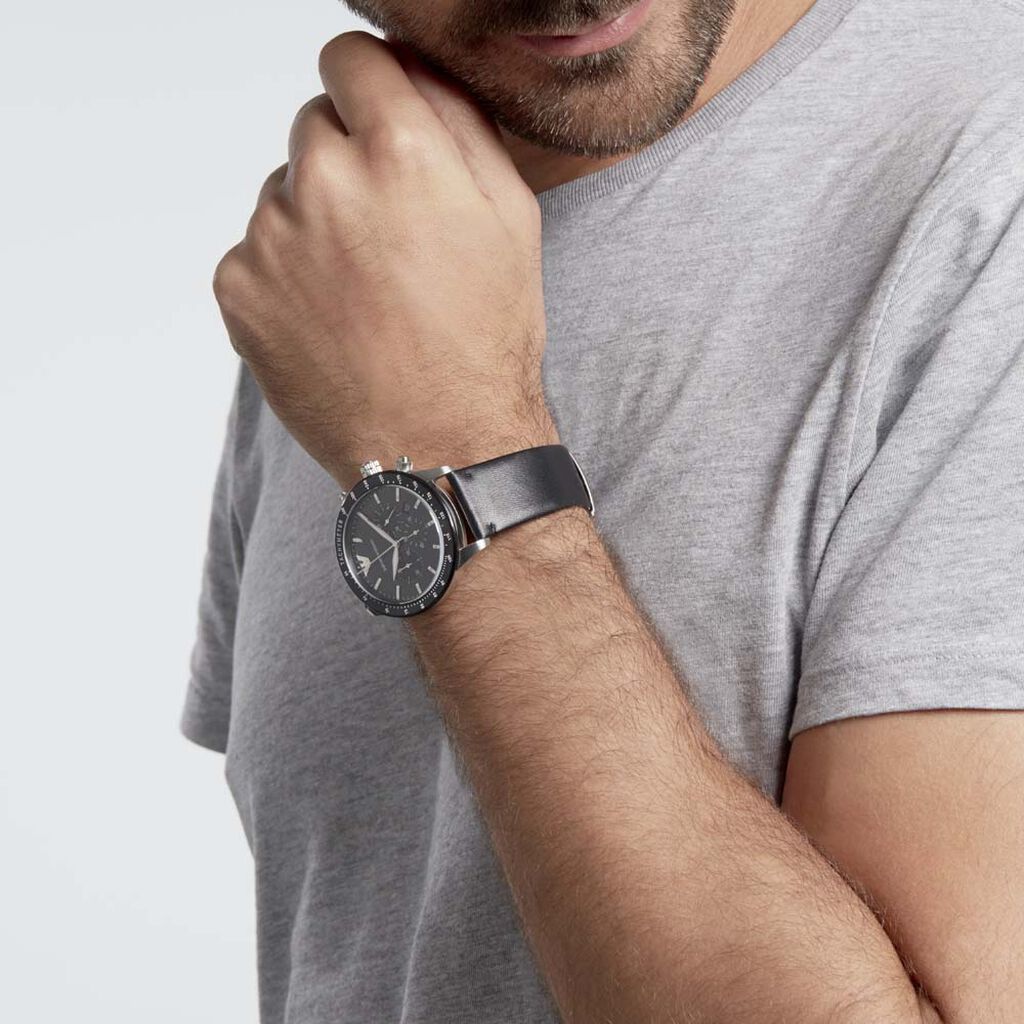 Montre Emporio Armani Noir