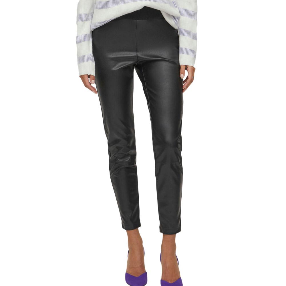 Vila Pantalon Noir Femme Vila Dagmar
