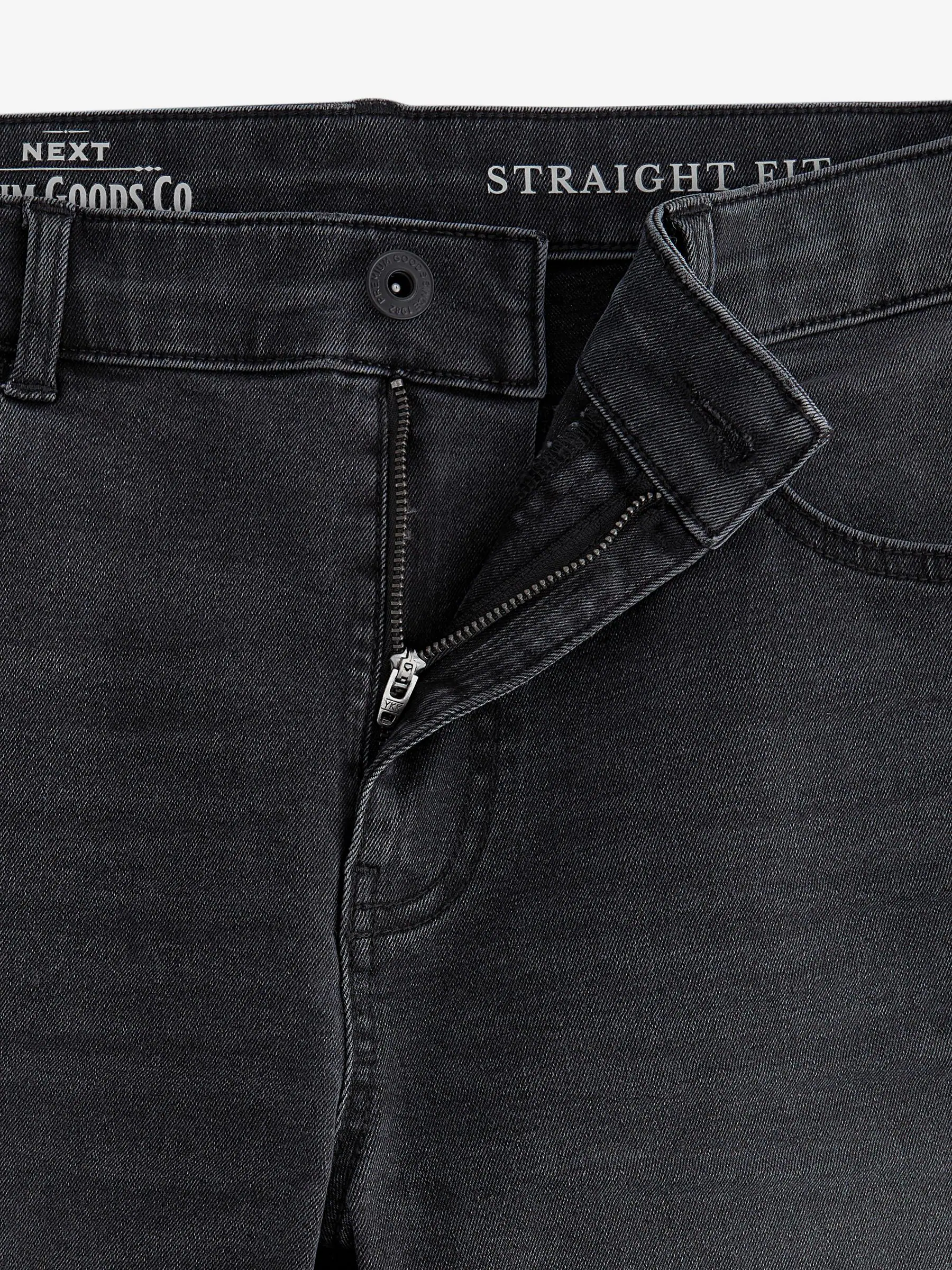 Grijs Gewassen - Musthave stretchjeans
