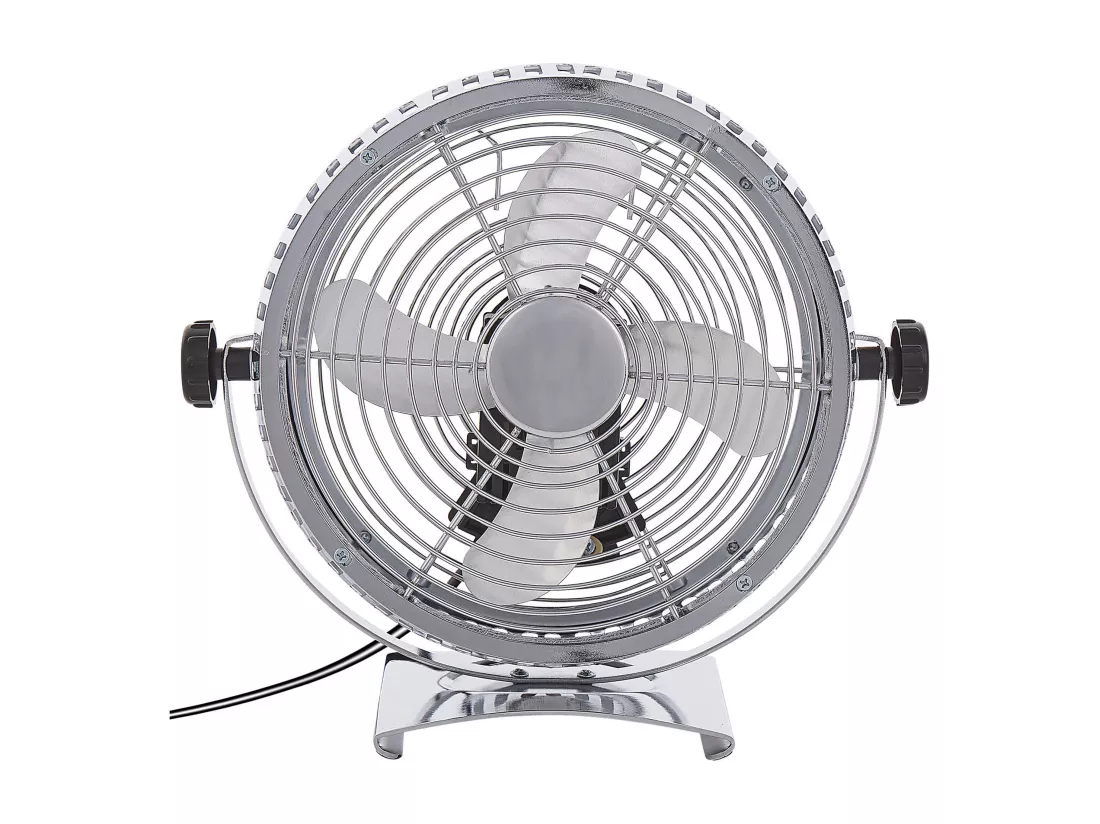 Ventilateur de table RIBBLE Argenté