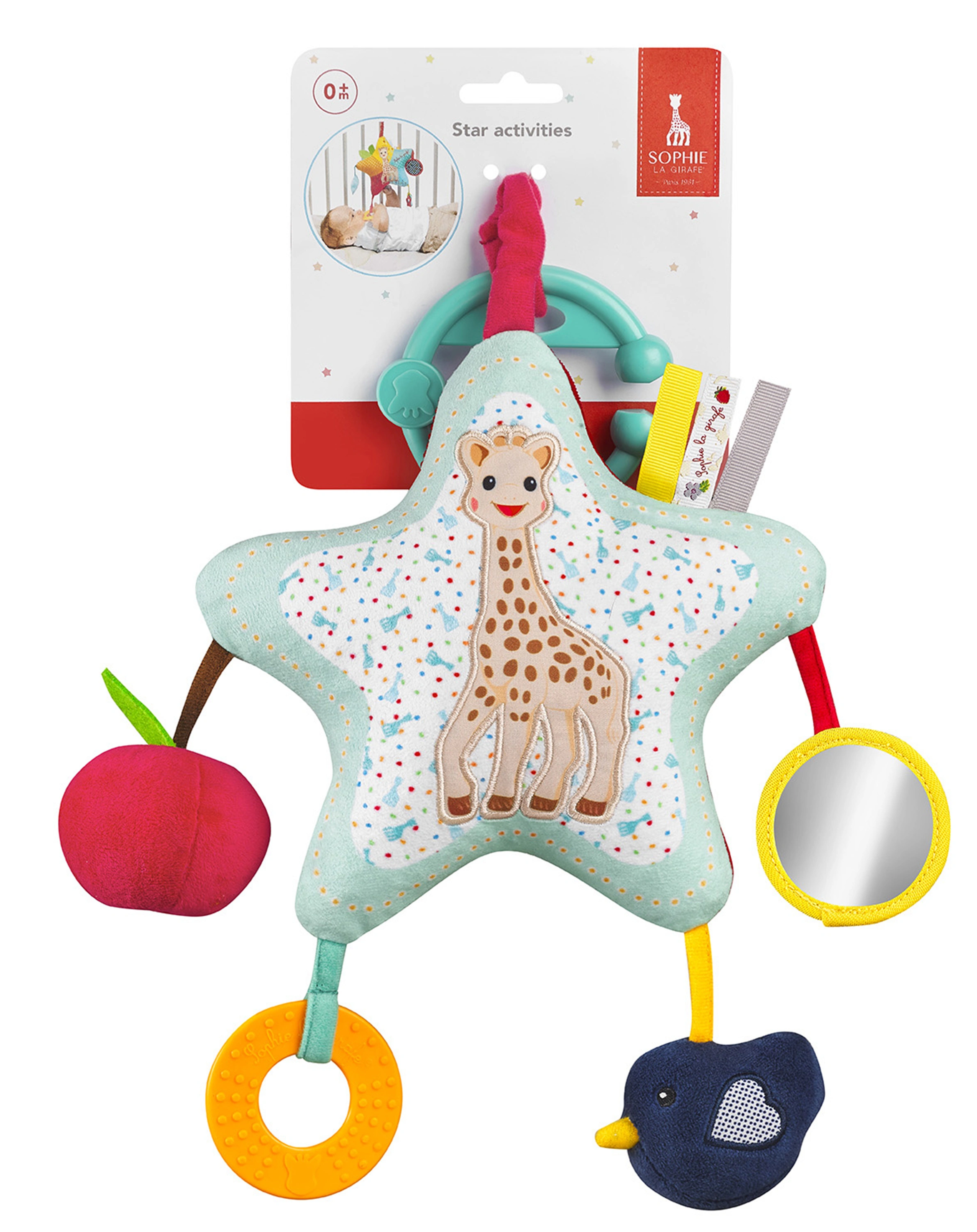 Greifling SOPHIE LA GIRAFE® ACTIVITY STAR (42cm)