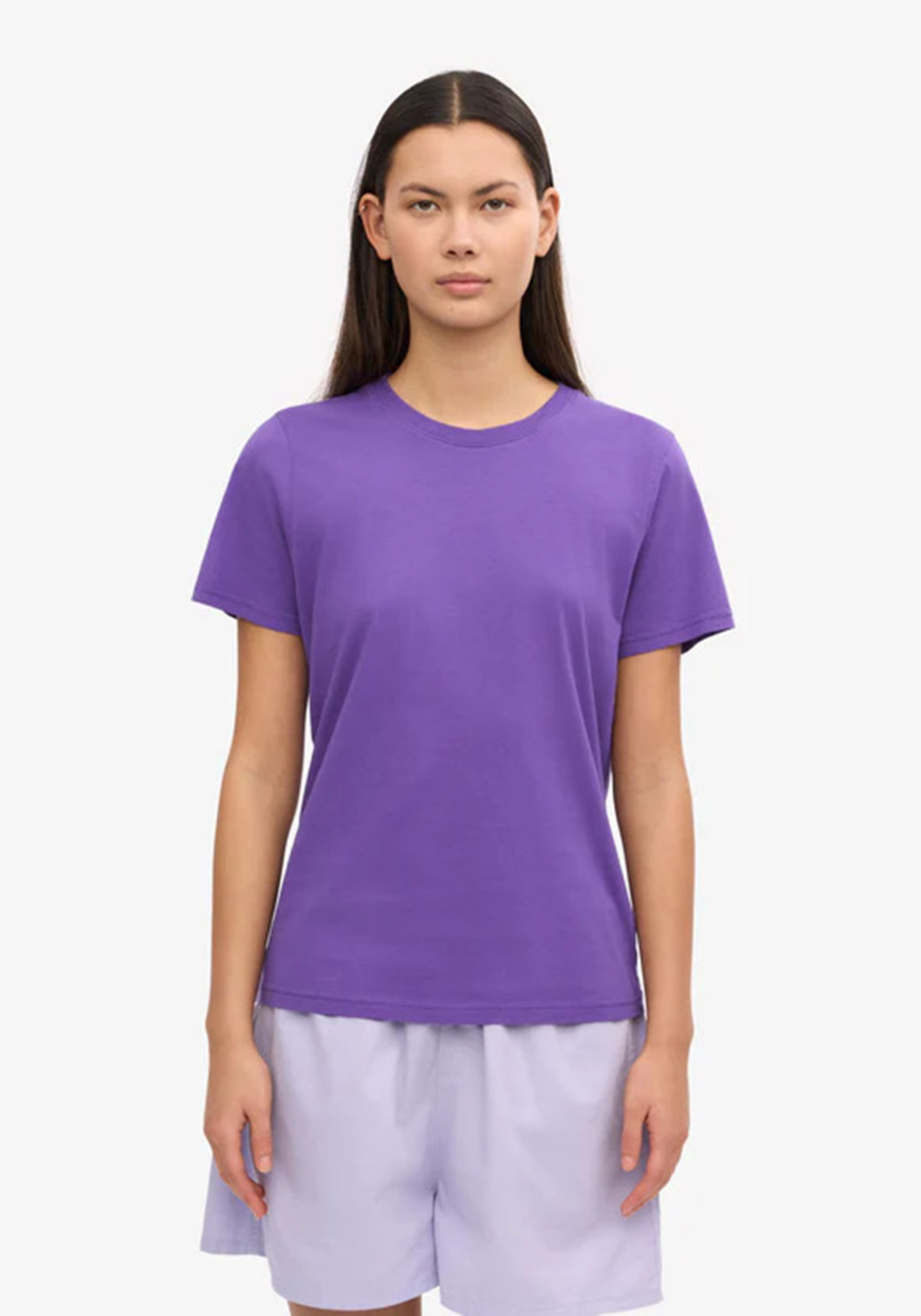 Colorful Standard Damen-T-Shirt Ultra Violet