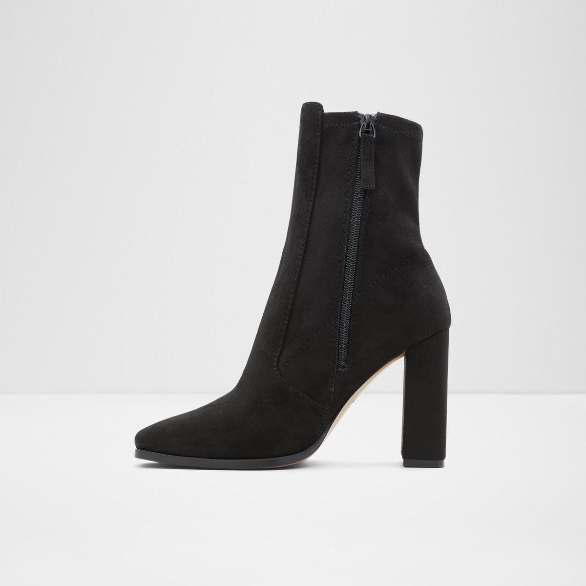 Audrella Black Textile Women Dress boots