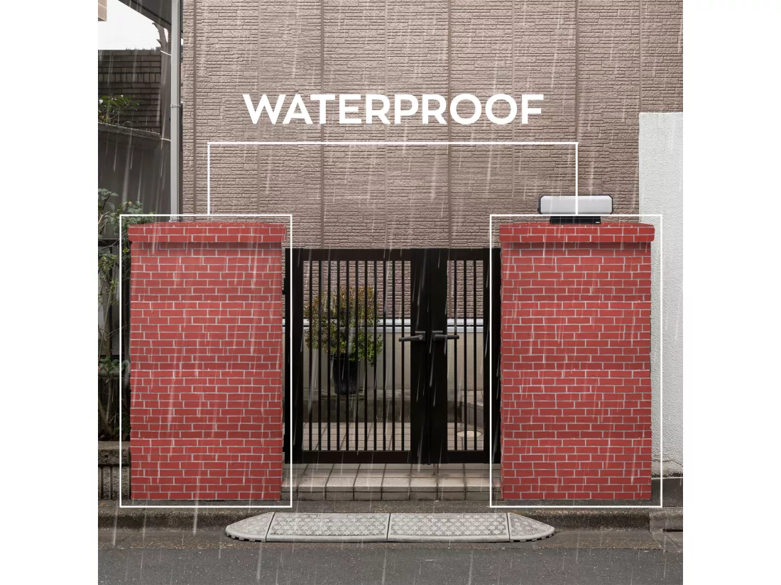 Bricklane - Lot de 2 Panneaux muraux décoratifs 3D 120x60x2 cm PU Effet Brique Rouge