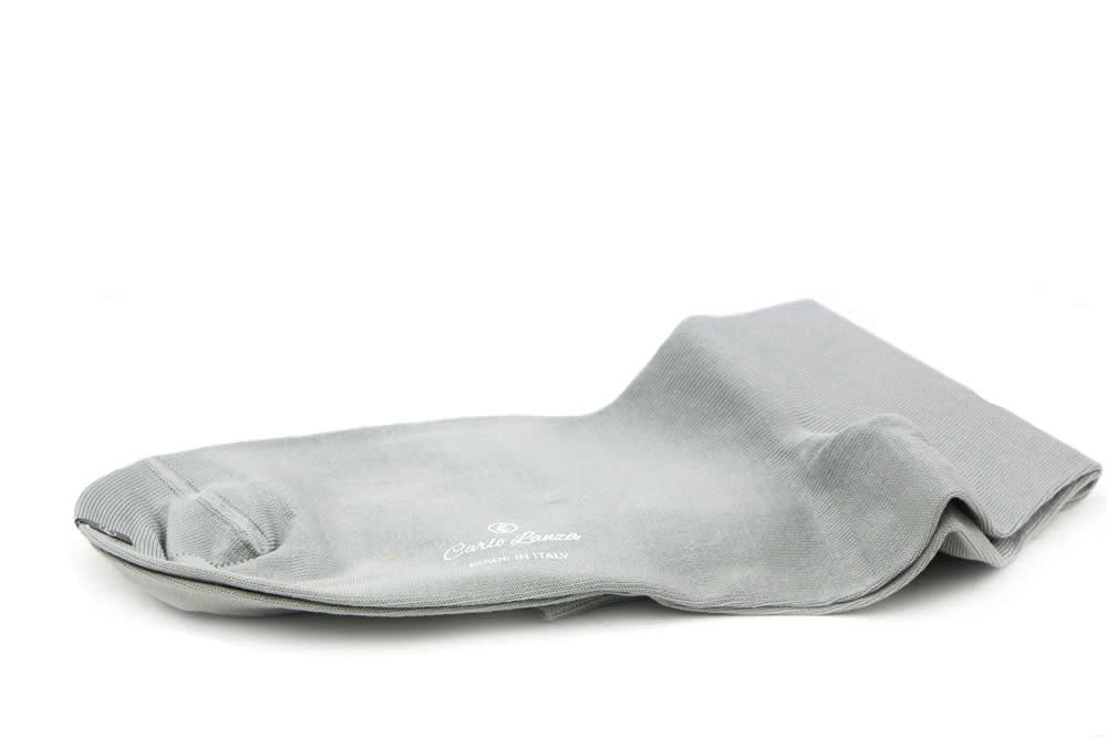 Carlo Lanza Sok Light Grey Cotton