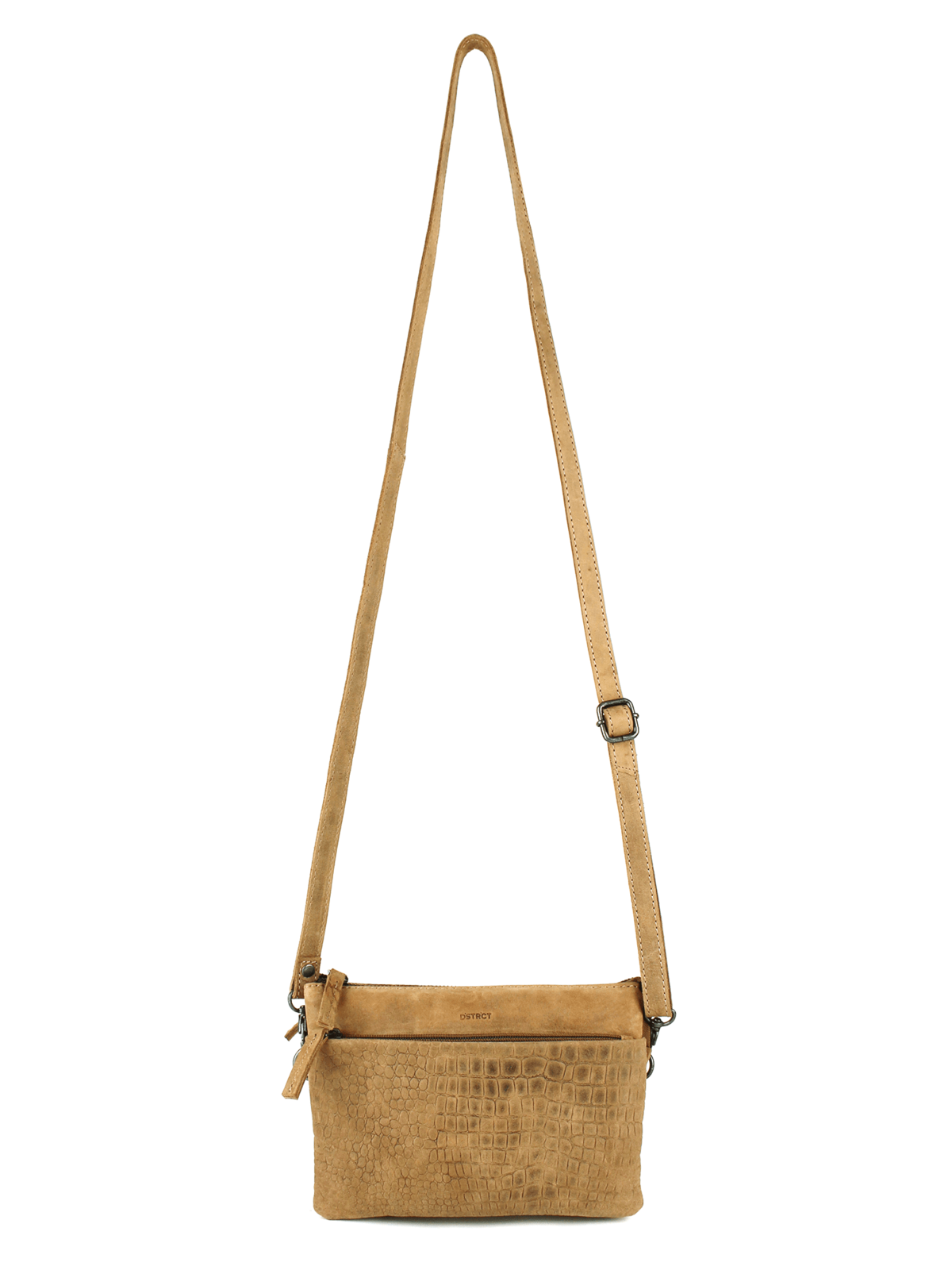 DSTRCT Alligator Creek Crossbody Clutch Taupe