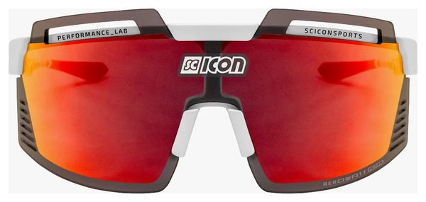 Lunettes SCICON Aerowatt Foza Multimirror Red / White