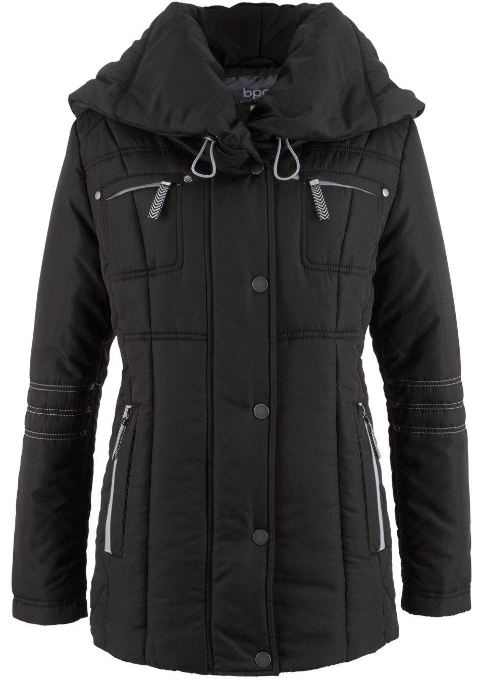 Veste matelassée à grand col