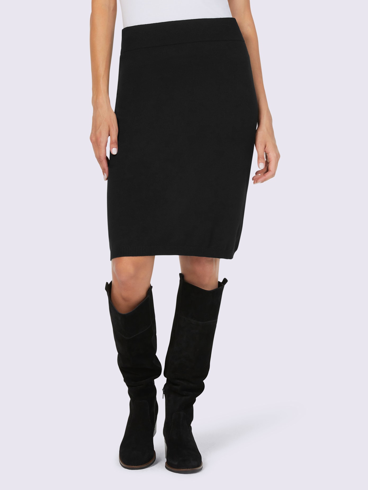 Jupe en tricot à porter ensemble ou séparément pour un style parfait