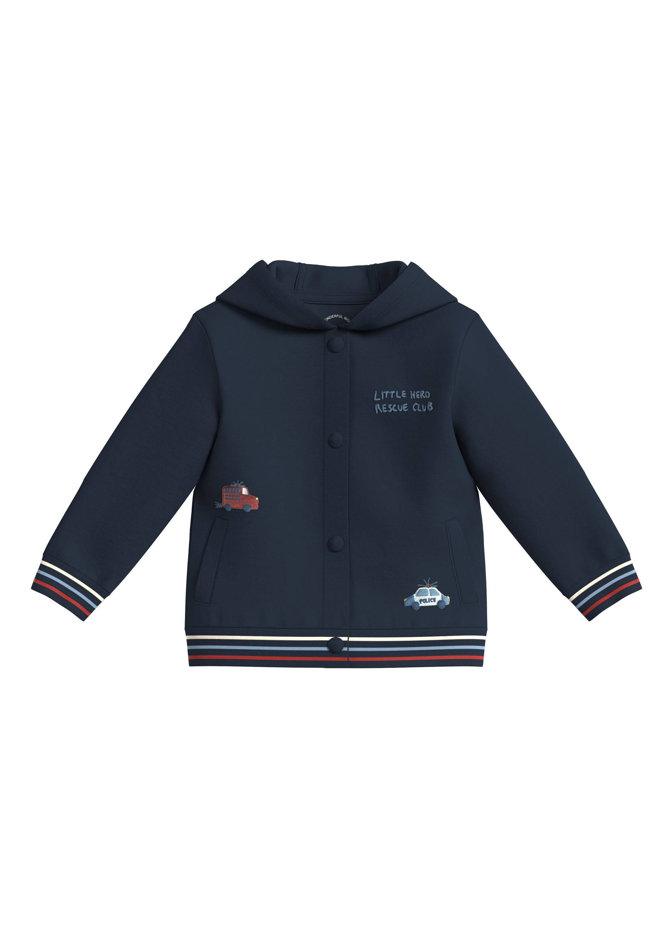 s.Oliver baby sweatvest donkerblauw