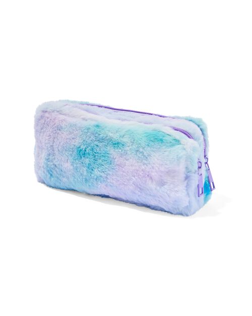 pochette double fermeture zippée monstres