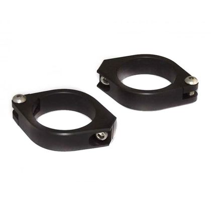 Support Clignotant Brazoline aluminium noirs diamétre 38 à 41 mm Universel - Noir
