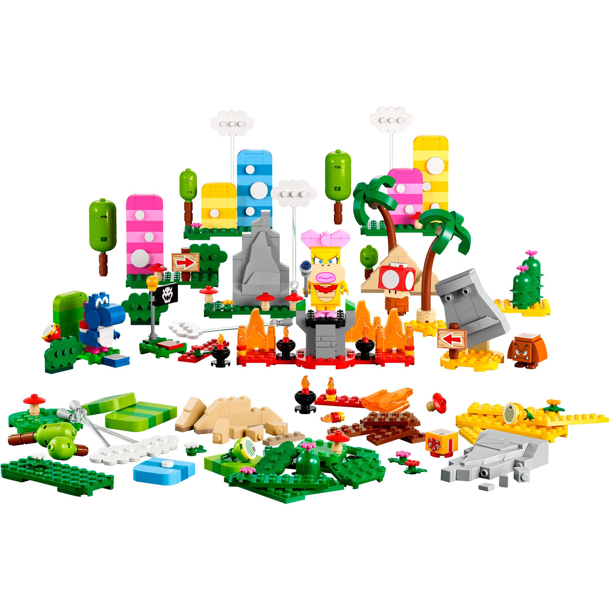 LEGO Konstruktionsspielzeug Super Mario Kreativbox – Leveldesigner-Set