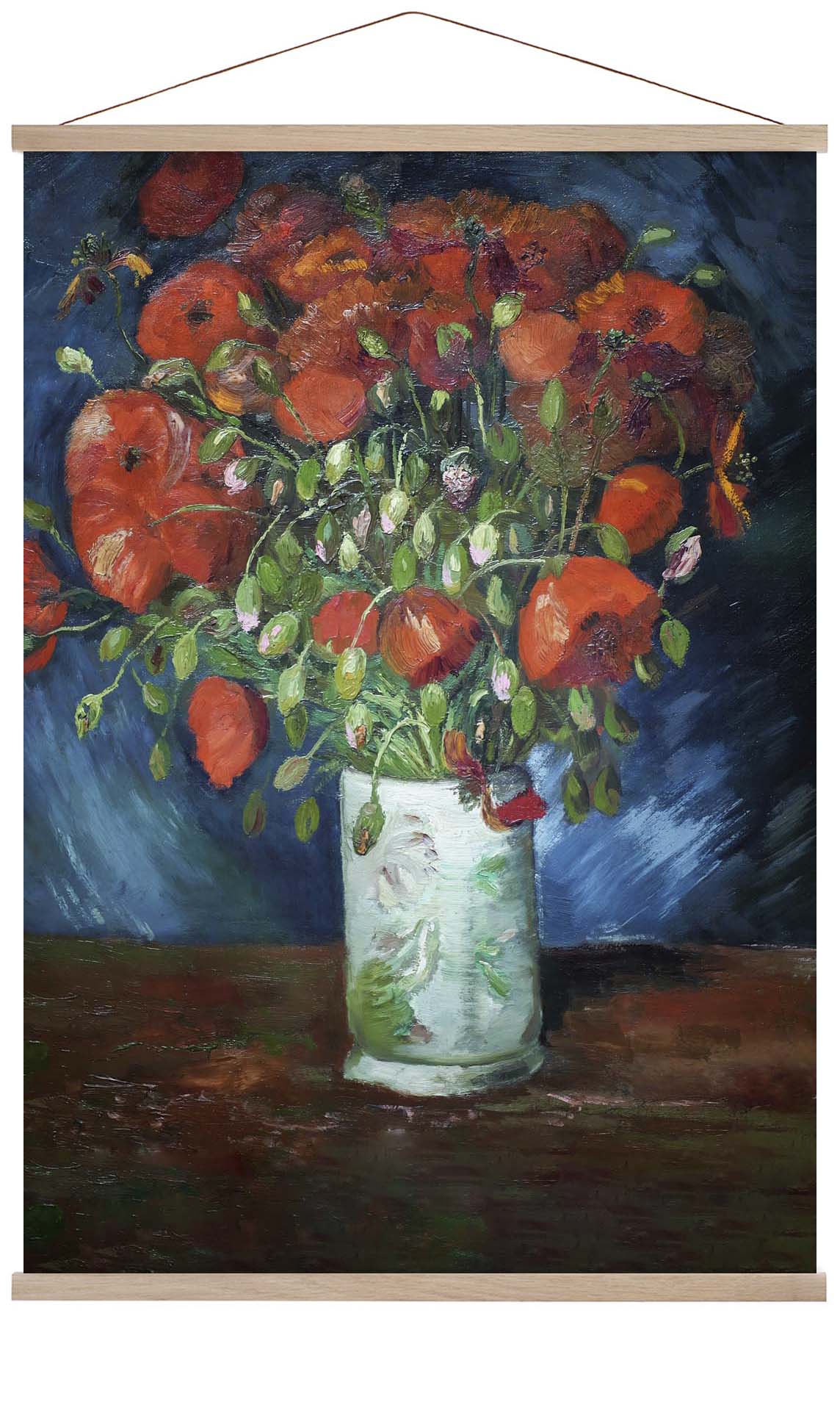 Vase mit Mohnblumen von Van Gogh