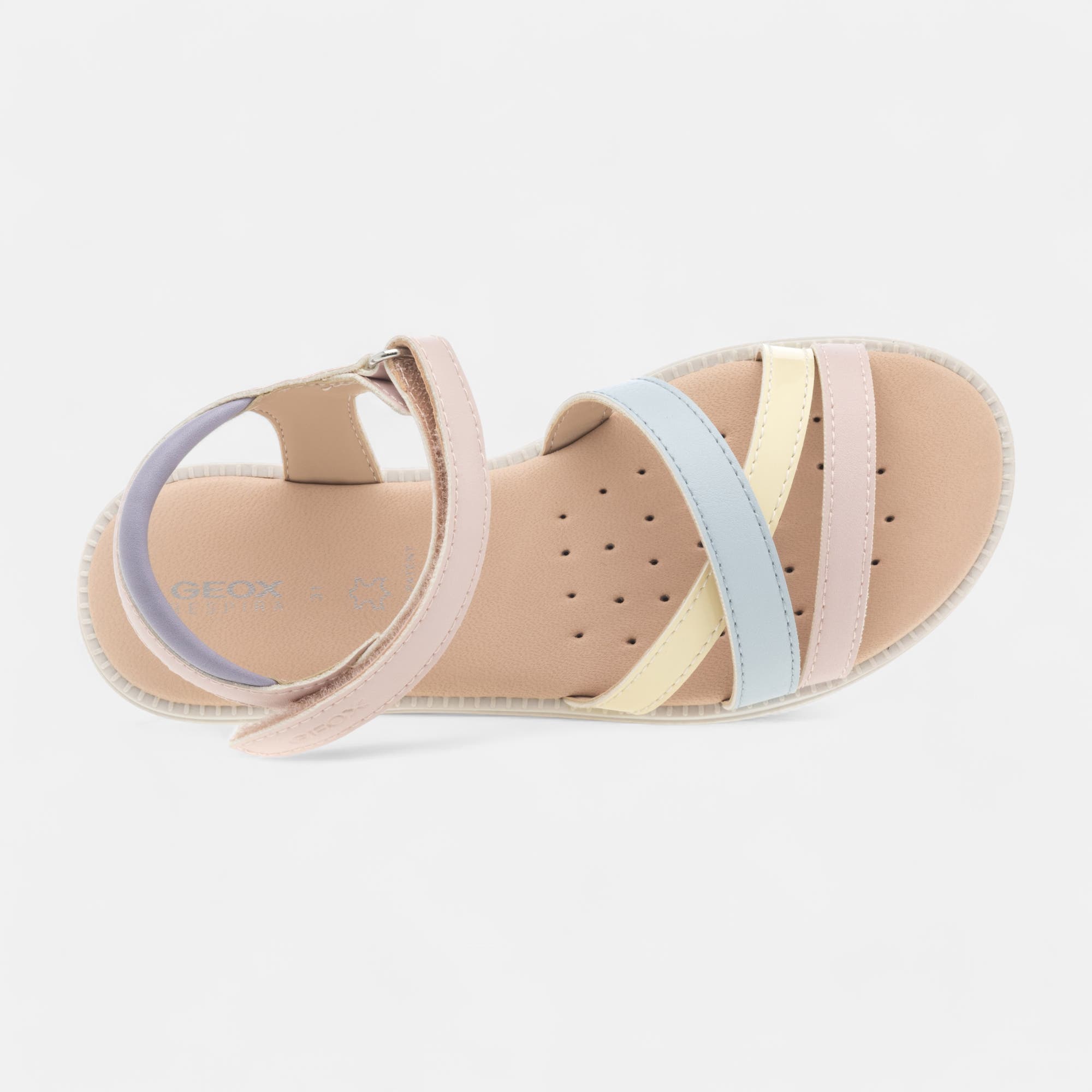 Nu-pieds Fille multicolore