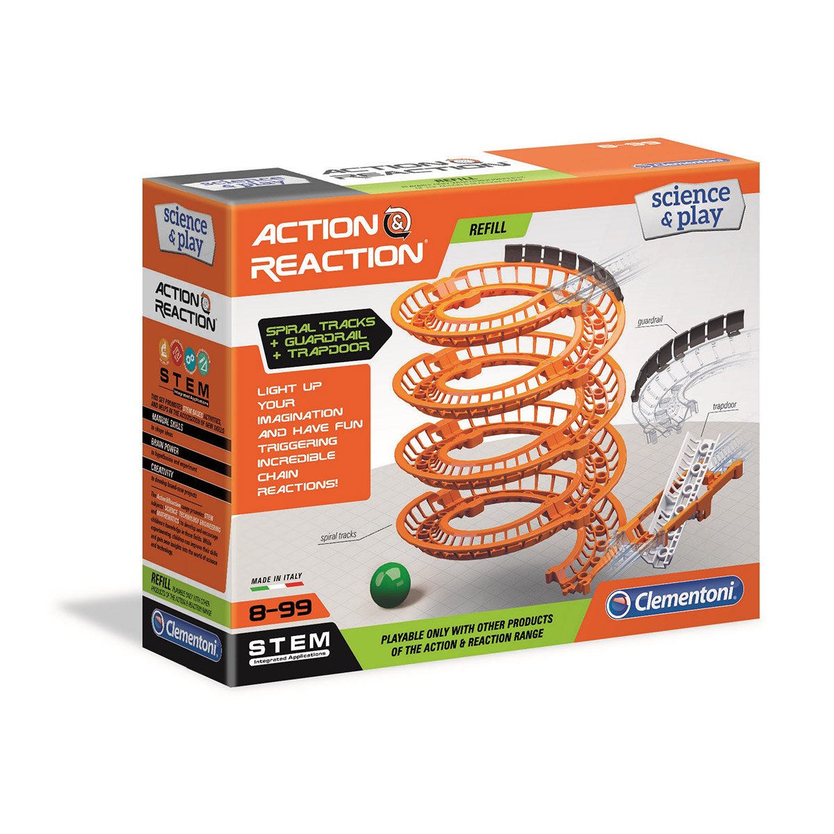 Action & Réaction - Spirale et trappe