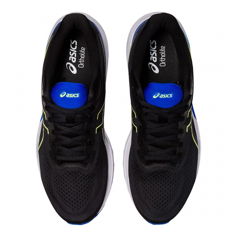 Asics GT-1000 12 - Chaussures running Homme black/glow yellow