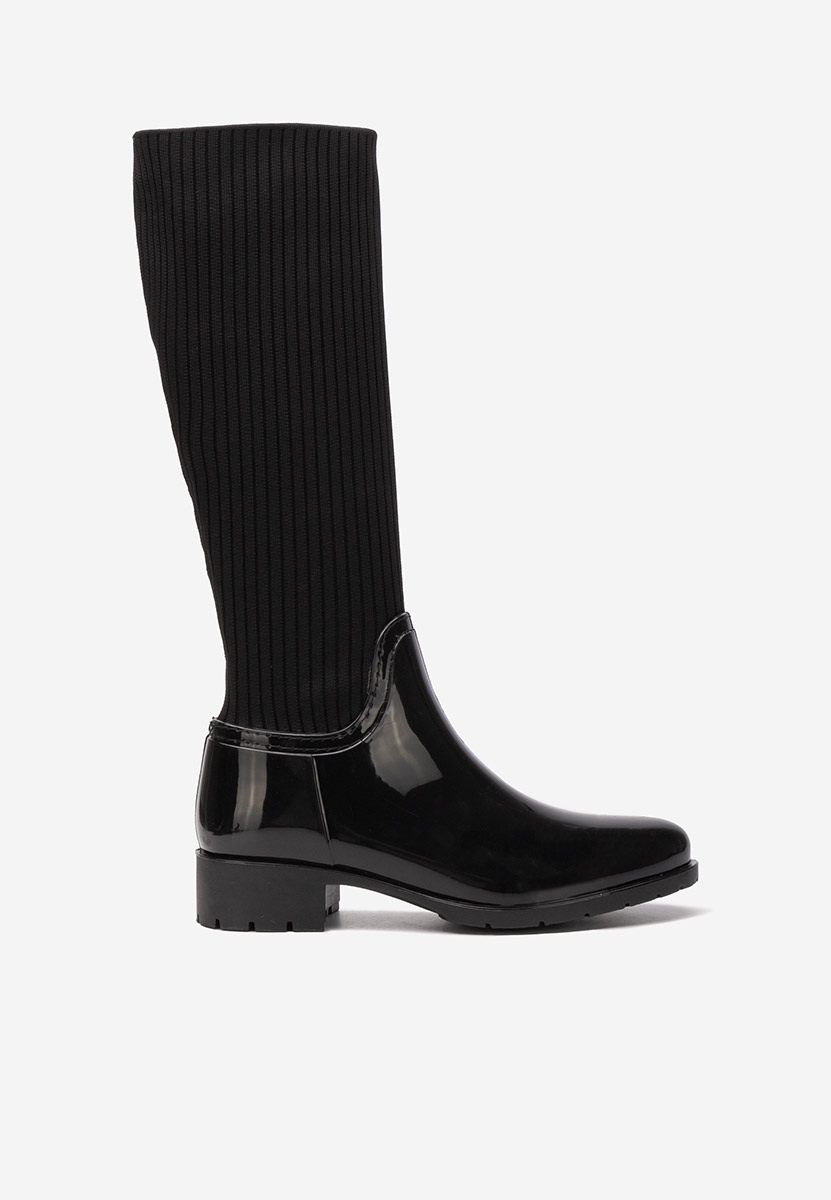 Bottes chaussettes noires Filebra