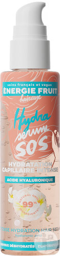 Energie Fruit Sérum Capillaire SOS Hydratation Intense Cheveux Déshydratés Acide Hyaluronique 75ml