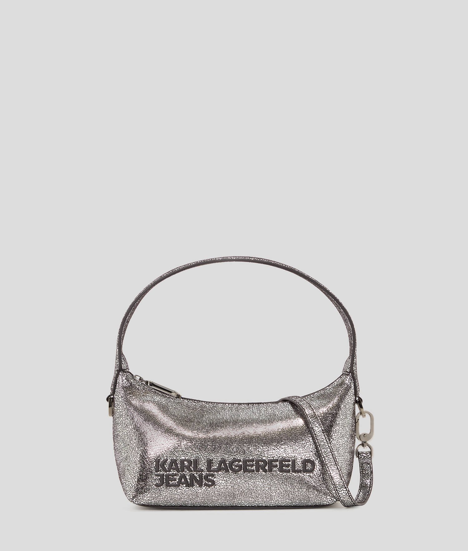 SAC À MAIN À LOGO MÉTALLIQUE KLJ