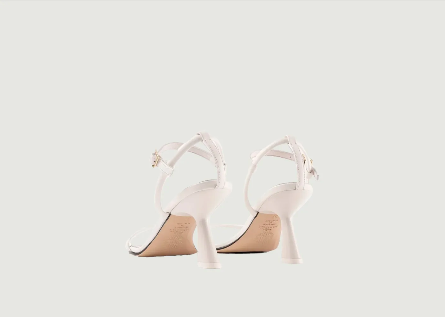 Sandales à talons en cuir Carolina Souliers Martinez