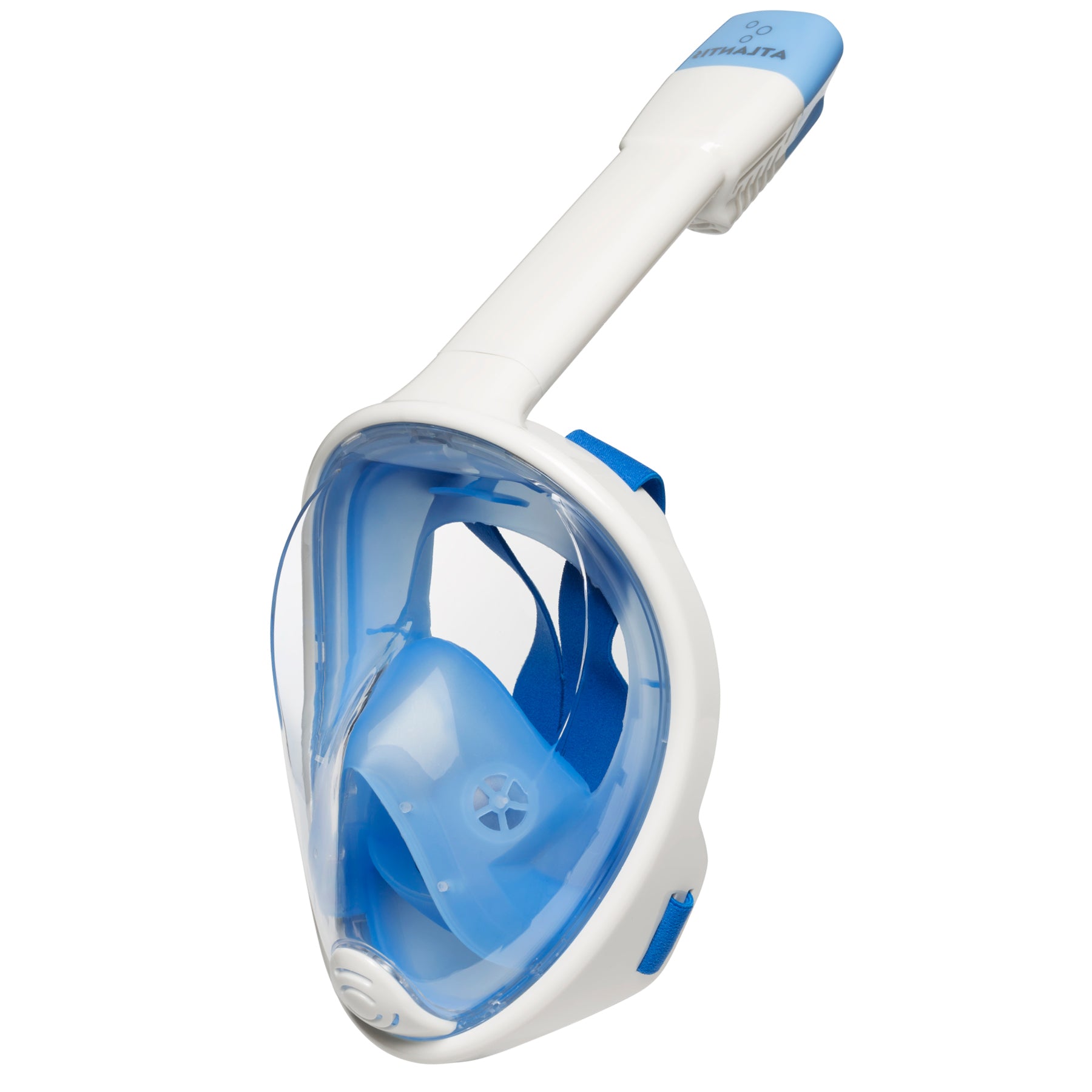 Atlantis Full Face Mask S/M Senior Snorkelmasker - White/Blue