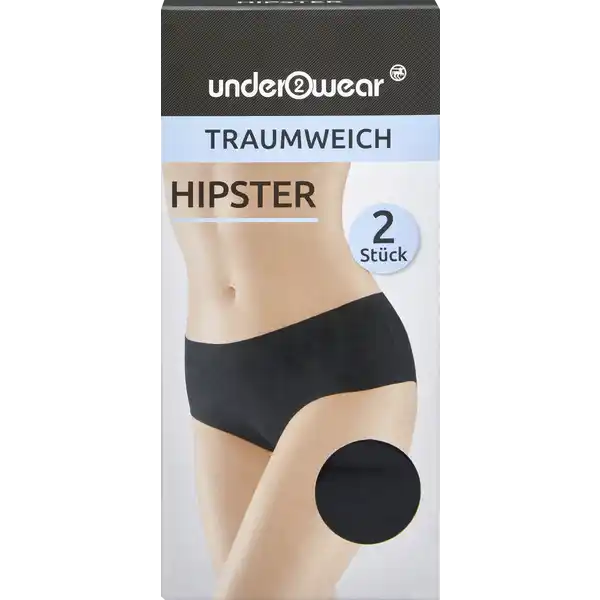 Hipster Slip DP schwarz S