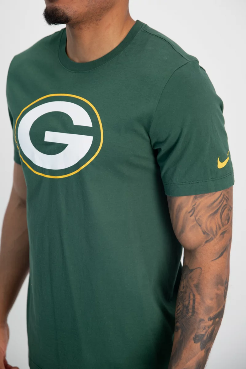 Nike Green Bay Packers Logo Essential Herren T-Shirt