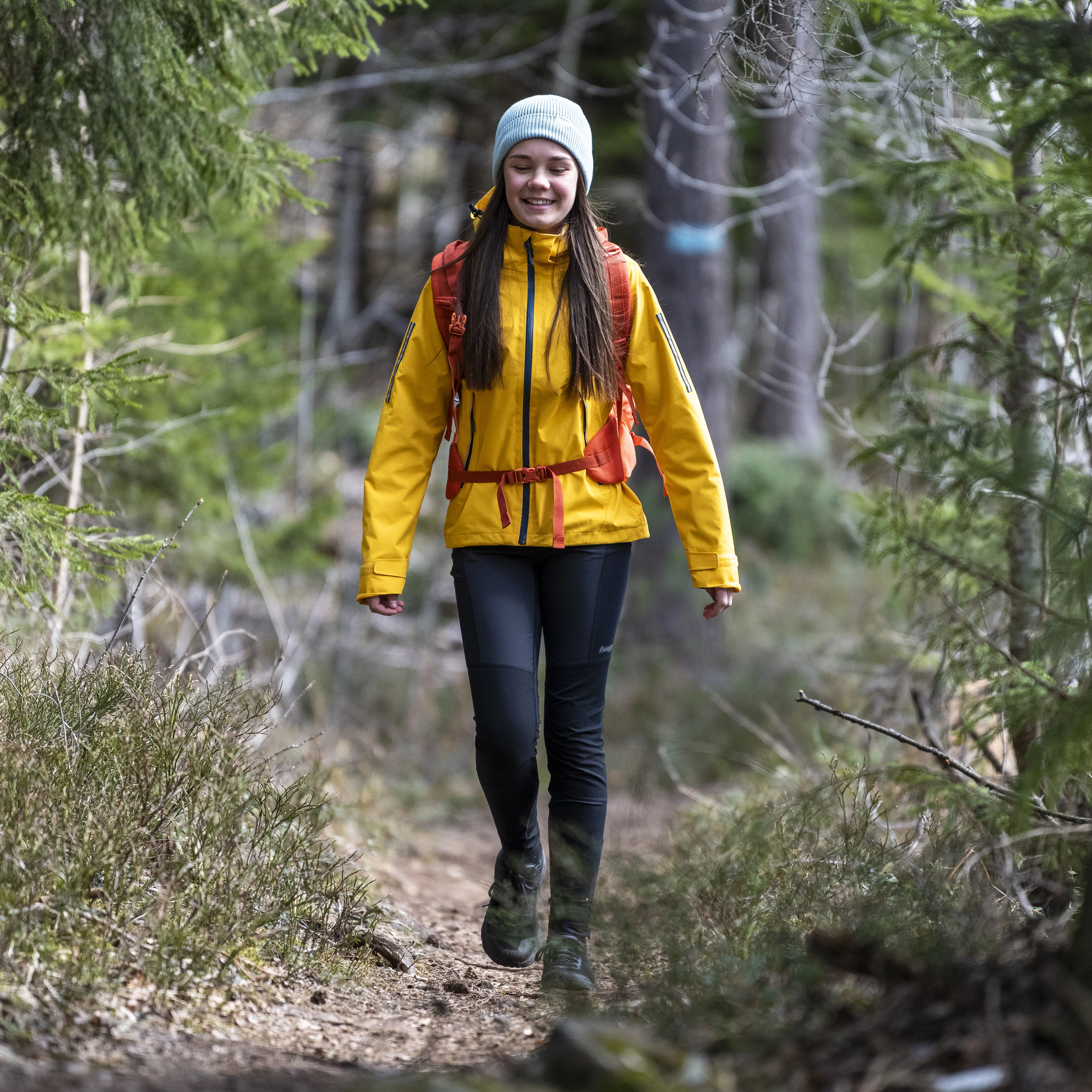 Sjoa 2L Youth Girl Jacket Light Golden Yellow