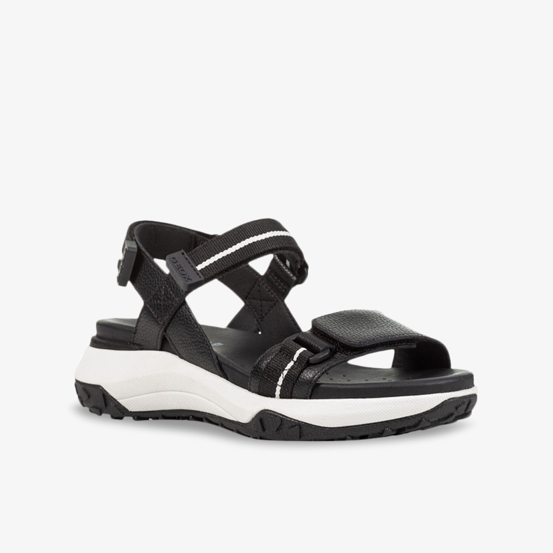 GEOX D SORAPIS + GRIP B Damen Sandalen schwarz