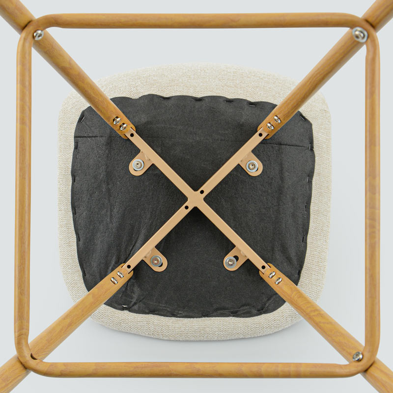 Tabouret 'Adélie' beige