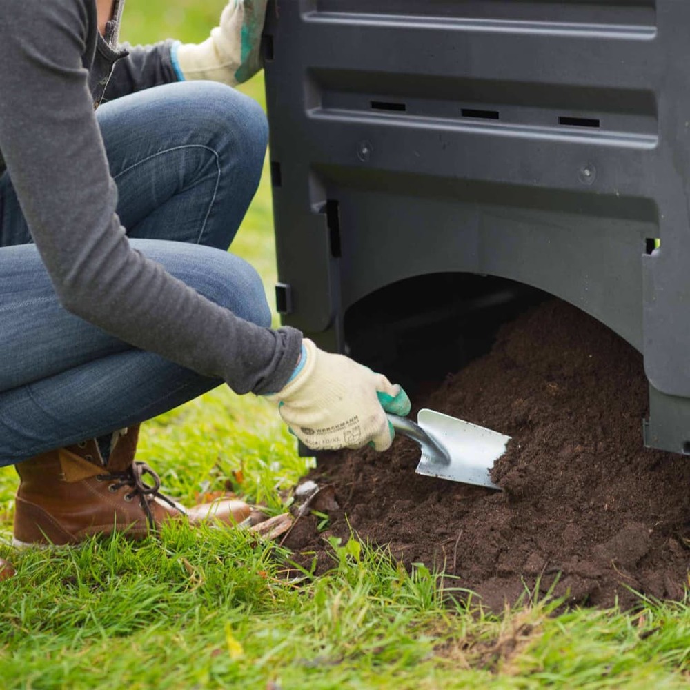 Bac à compost 300 l noir