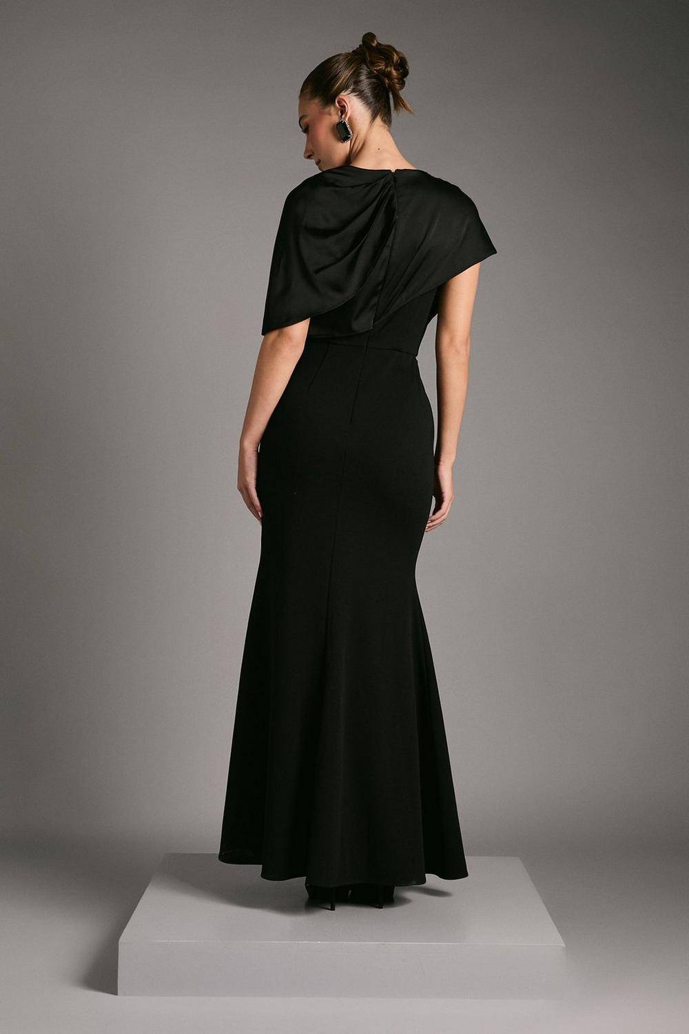 Coast Robe Maxi Sirène Moulante avec Détail Drapé