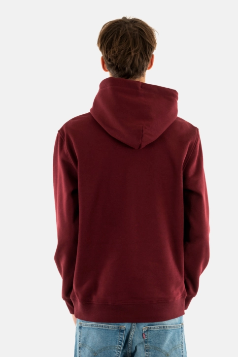 Sweat tommy jeans reg essential fl vlp deep rouge