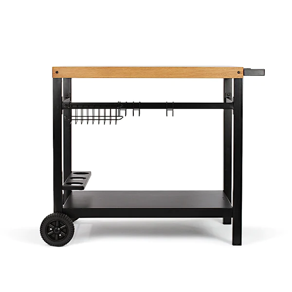 Desserte de jardin pour plancha métal Livoo