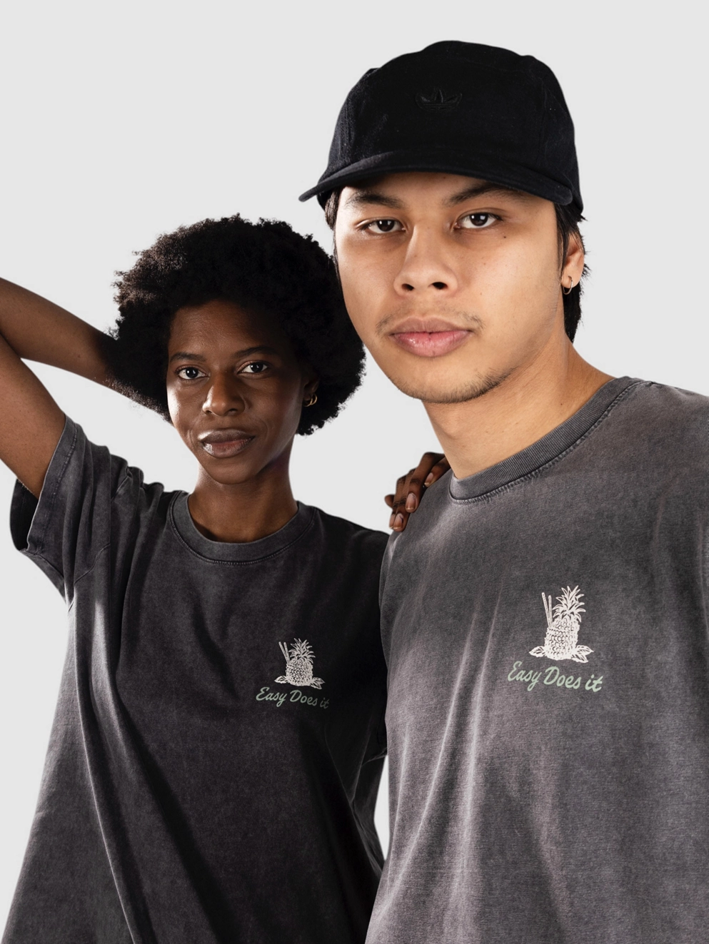 Katin USA Pina T-Shirt black sand wash