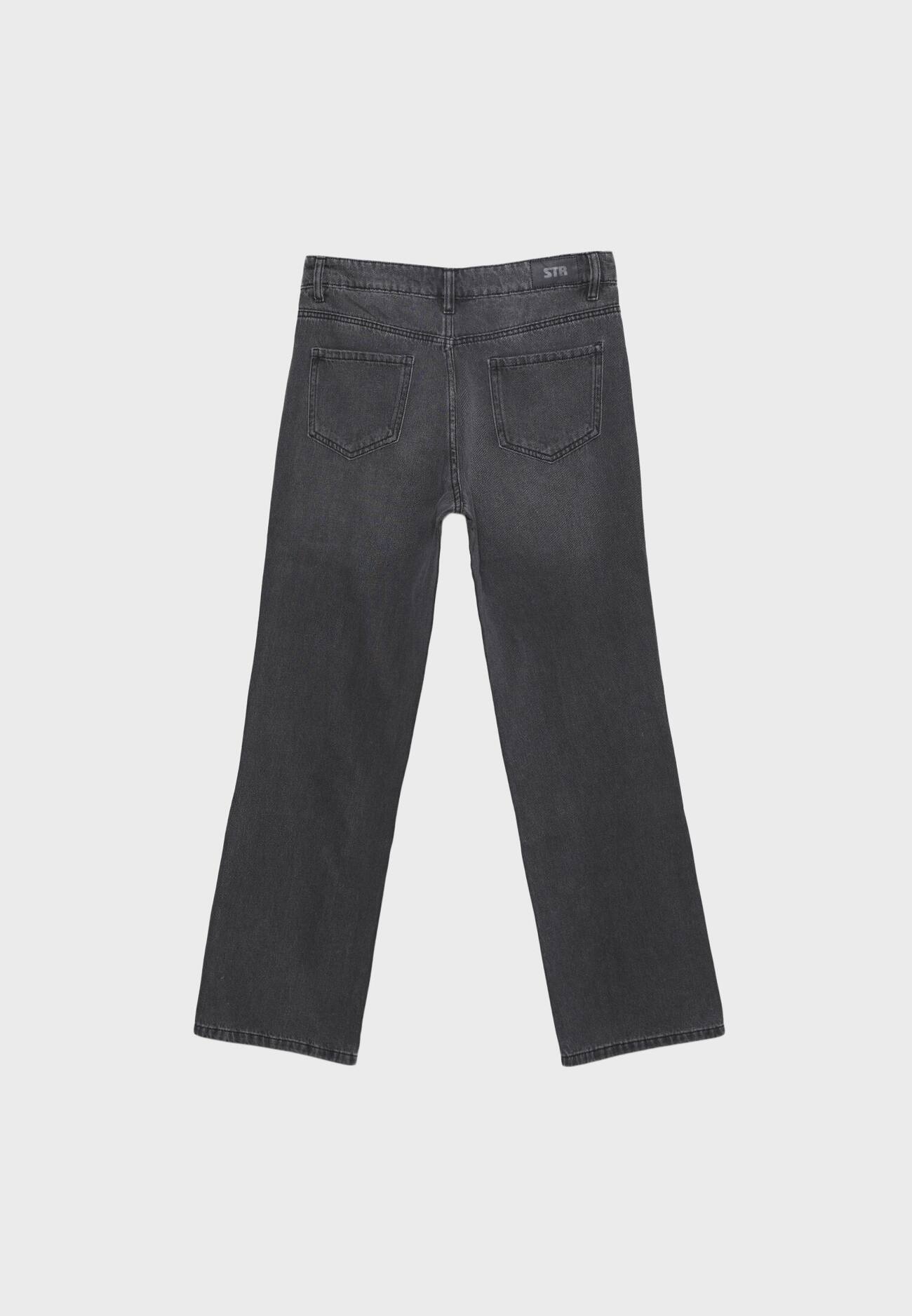 Calça jeans de cintura média