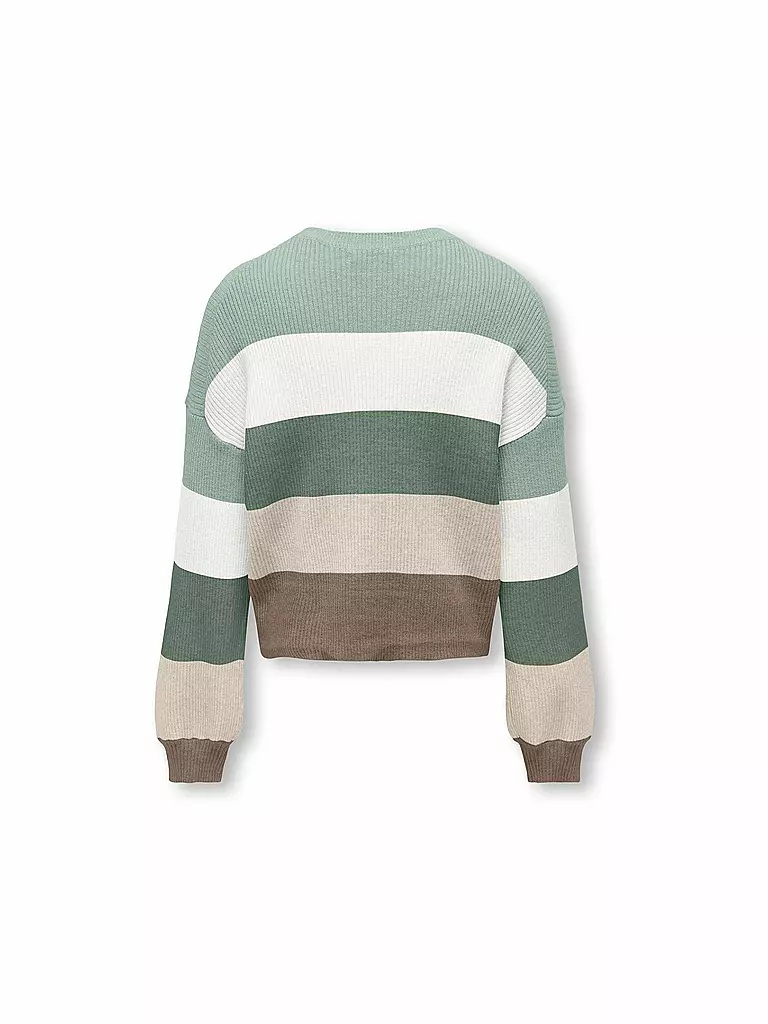 ONLY Mädchen Pullover KOGSANDY grün