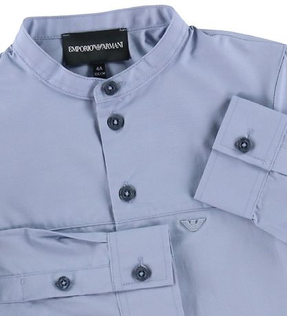 Emporio Armani Hemd - Neu Light Blue