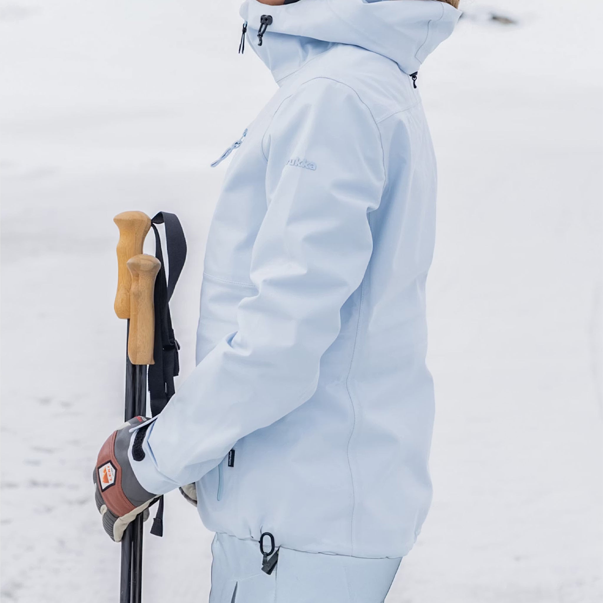 Frauen 3-Lagen Jacke Hazel ice water