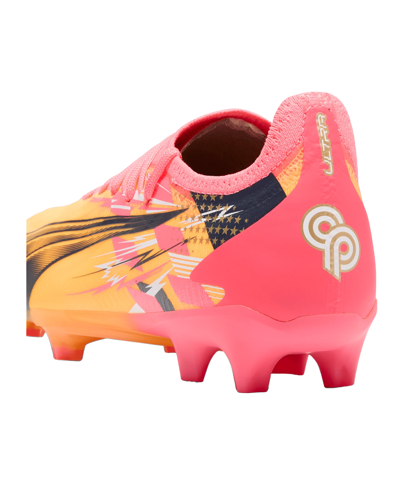 PUMA ULTRA Ultimate FG/AG Christian Pulisic Orange Blau F01