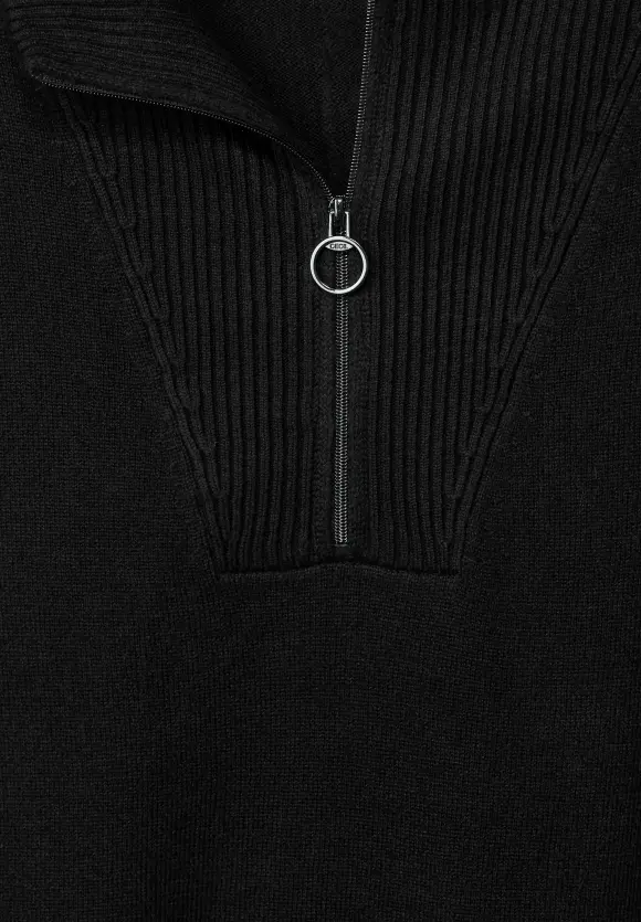 Knielanges Troyerkleid - Black
