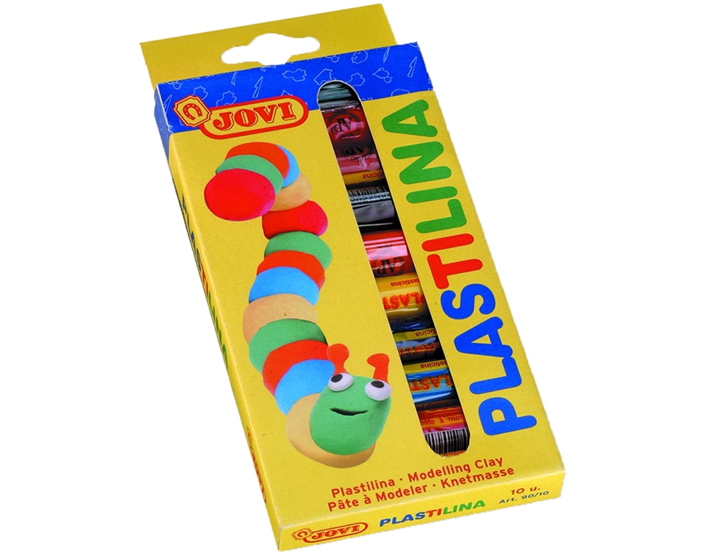 PLASTICINA EM BARRA JOVI 10 UNIDADES