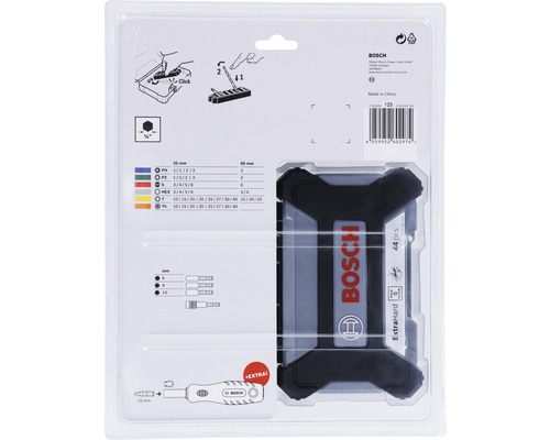 Bosch Schroevendraaier Bitset 45-delig