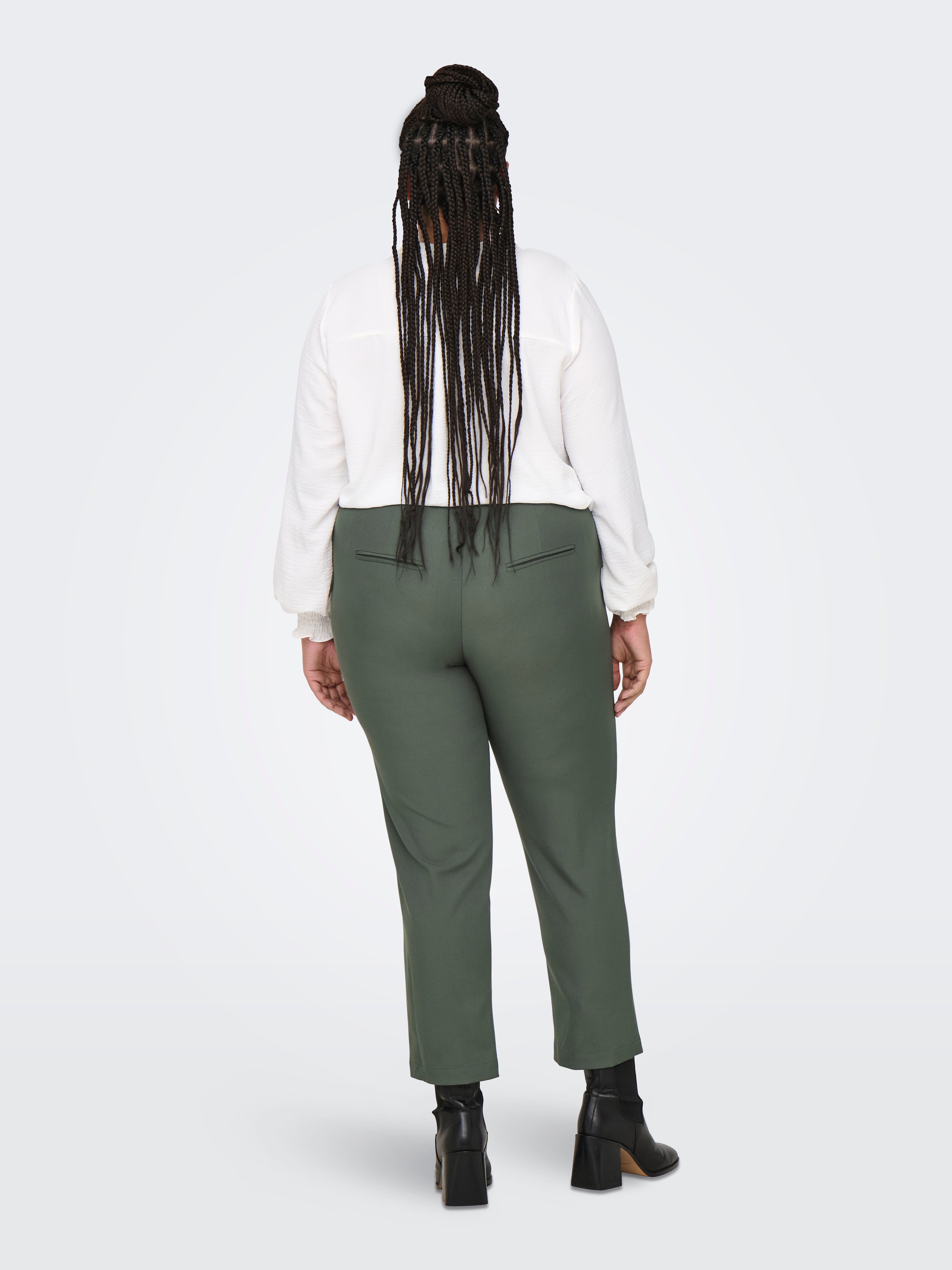 CARTHEA Gerade geschnitten Klassische Hose Kambaba