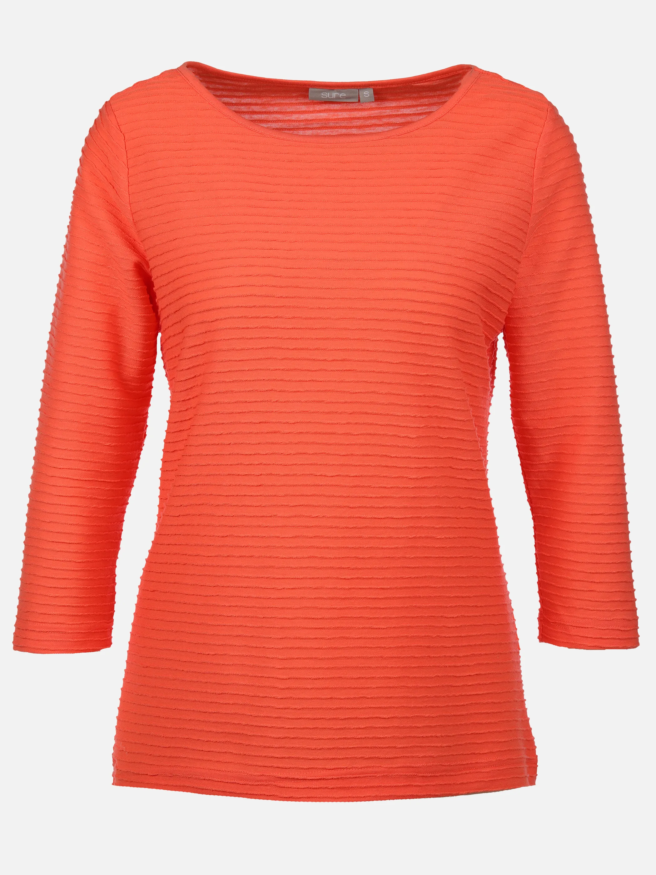 Damen Strukturshirt mit 3/4 Arm